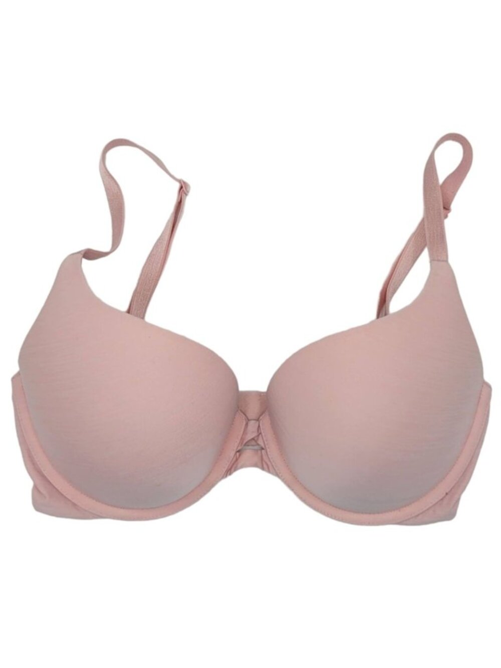 Victoria's Secret Perfect Shape Bra Pink 32DD Padded Lined Adj Strap Underwire